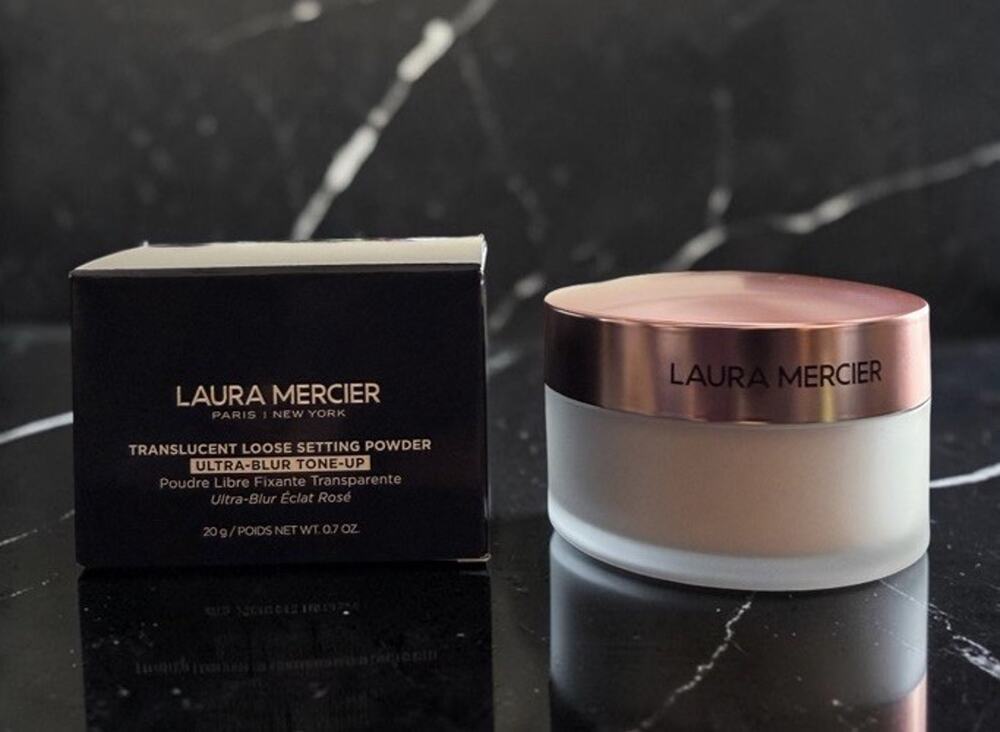 LAURA MERCIER Translucent Loose Setting Powder Ultra-Blur Tone-Up ROSE 20 g NIB